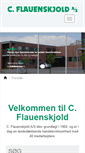 Mobile Screenshot of flauenskjold.dk